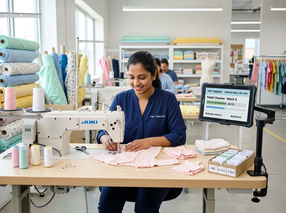 Baby Garments Manufacturing Software